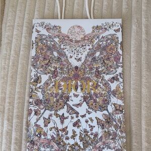 Christian Dior “Around the World” Butterfly Pink Shopping Bag – Medium Size